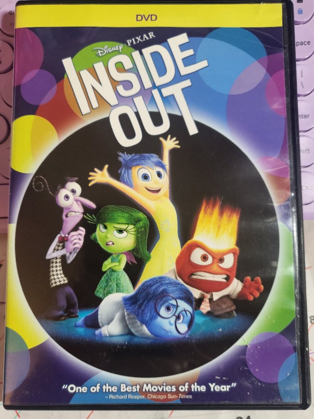 Disney Pixar Inside Out DVD